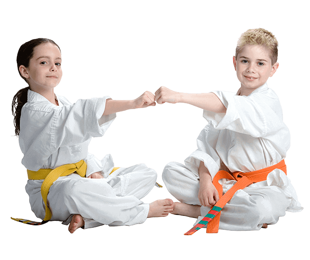 Martial Arts Lessons for Kids in Aurora IL - Kids Greeting Happy Footer Banner