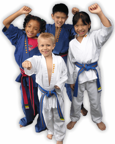 Martial Arts Summer Camp for Kids in Aurora IL - Happy Group of Kids Banner Summer Camp Page